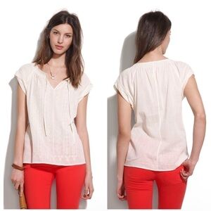 Madewell Farmstand Popover in Ivory